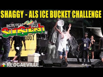 Shaggy - ALS Ice Bucket Challenge @ Rototom Sunsplash 2014