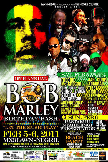 Bob Marley Birthday Bash 2011