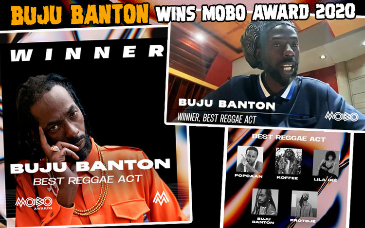 Buju Banton Wins Best Reggae Act @ MOBO Awards 2020