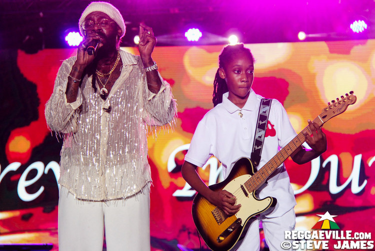 Marcia Griffiths, Tarrus Riley with Dean Fraser