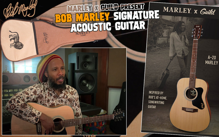 Marley x Guild Present Bob Marley Signature Acoustic Guitar