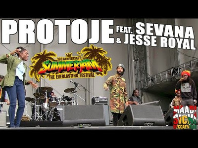 Protoje feat. Sevana & Jesse Royal - Sudden Flight @ SummerJam 2015
