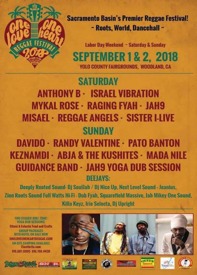 One Love One Heart Reggae Festival 2018