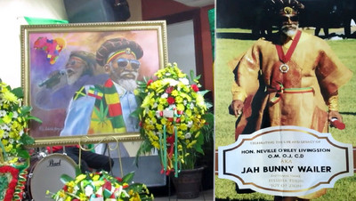 Bunny Wailer - Thanksgiving Service @ Perry's Funeral Home