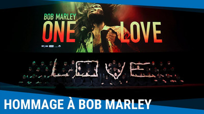Tribute to Bob Marley @ One Love Movie Premiere in Paris, France