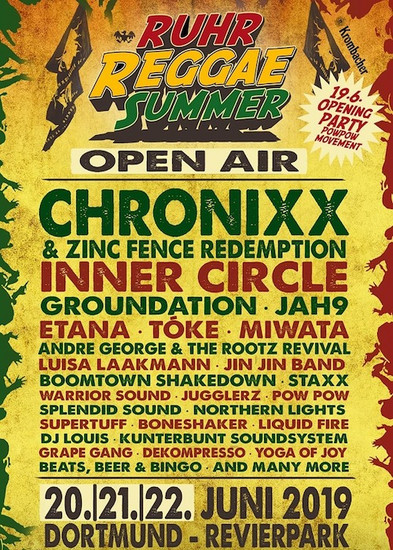 Ruhr Reggae Summer - Dortmund 2019