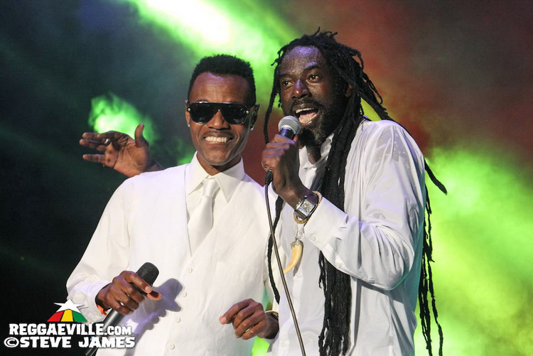 Buju Banton with Wayne Wonder & Gramps Morgan