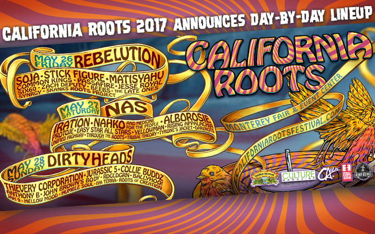 California Roots 2017 Announces Day-By-Day Lineup