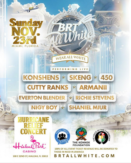 BRT All White - Hurricane Relief Concert 2025
