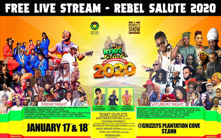 Free Live Stream - Rebel Salute 2020