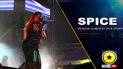 Spice @ Reggae Sumfest 2015