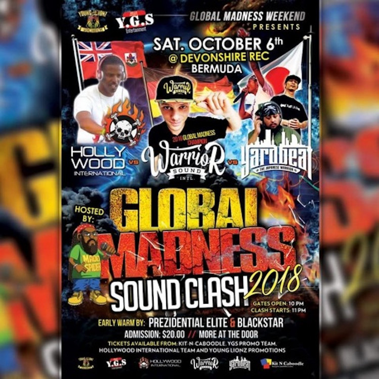Warrior Sound vs Yardbeat vs Hollywood @ Global Madness Bermuda 2018 (Full Audio)