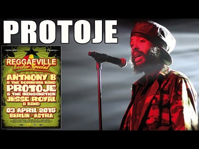 Protoje & The Indiggnation - Hail Rastafari in Berlin @ Reggaeville Easter Special 2015