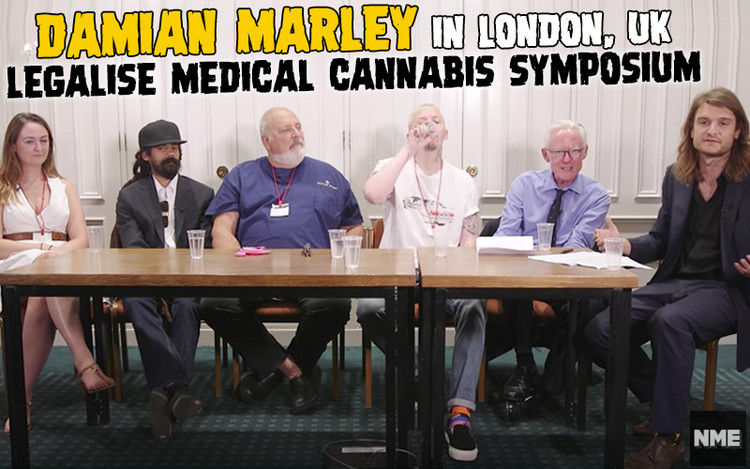 Damian Marley @ Legalise Medical Cannabis Symposium in London, UK 2018