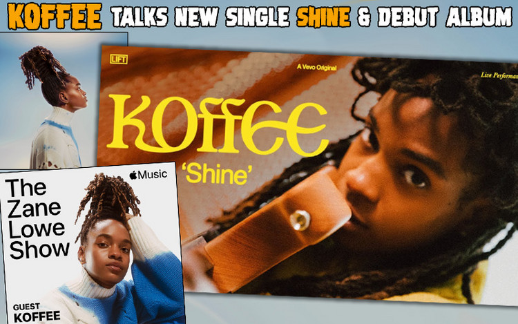 Koffee Talks New Single and Debut Album @ The Zane Lowe Show
