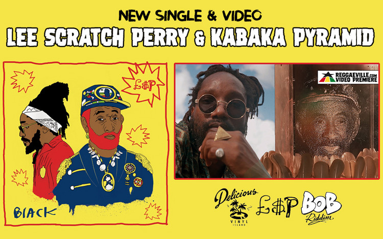 Lee 'Scratch' Perry Meets Kabaka Pyramid For Empowering New Single 'Black'