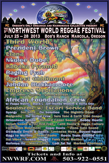 NW World Reggae Festival 2013