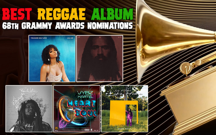 Best Reggae Album Nominations @ 68th Grammy Awards 2026