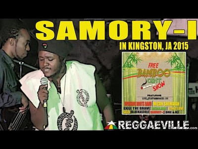 Samory I @ Free Bamboo Joint Show in Kingston, Jamaica