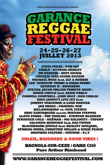 Garance Reggae Festival 2013