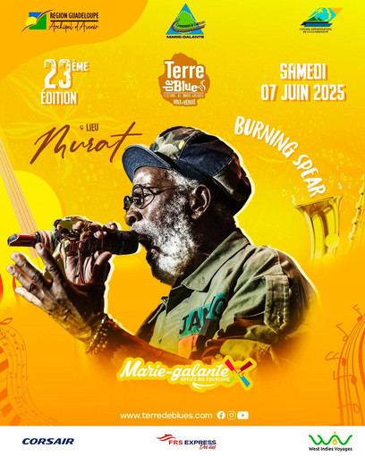 Burning Spear @ Terre de Blues in Guadeloupe 2025