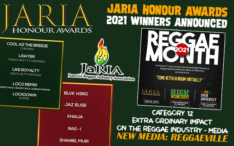 JaRIA Honour Awards 2021 - Winners Announced