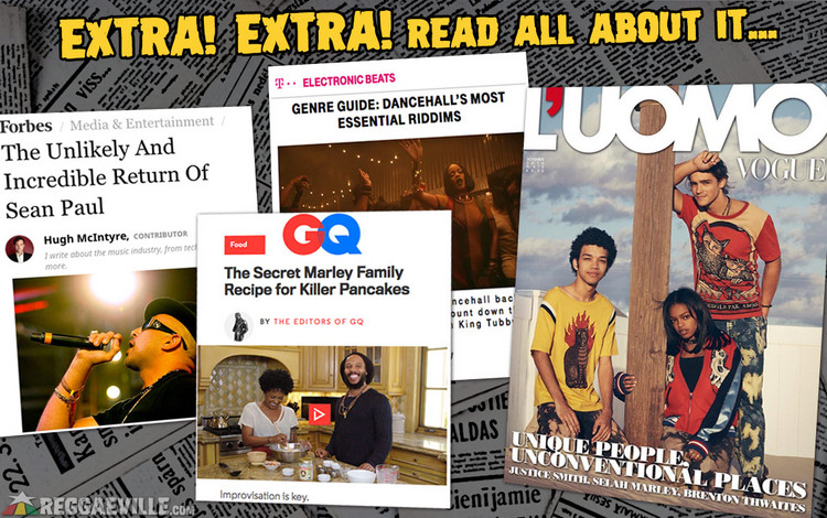 Extra! Extra! Read All About It... #2 with Sean Paul, Ziggy Marley & Selah Marley