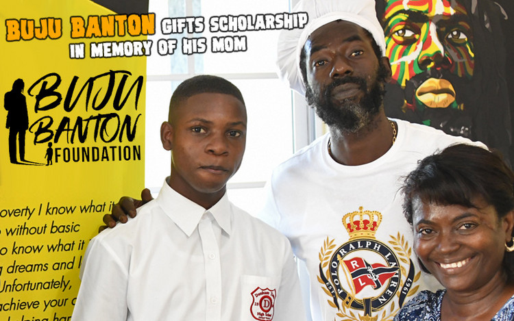 Buju Banton Gifts Scholarship in Memory of His Mom