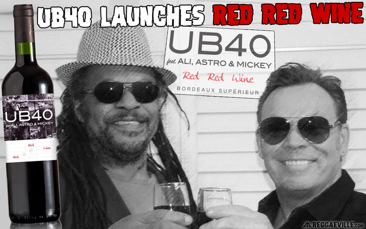 UB40 Launches Red Red Wine