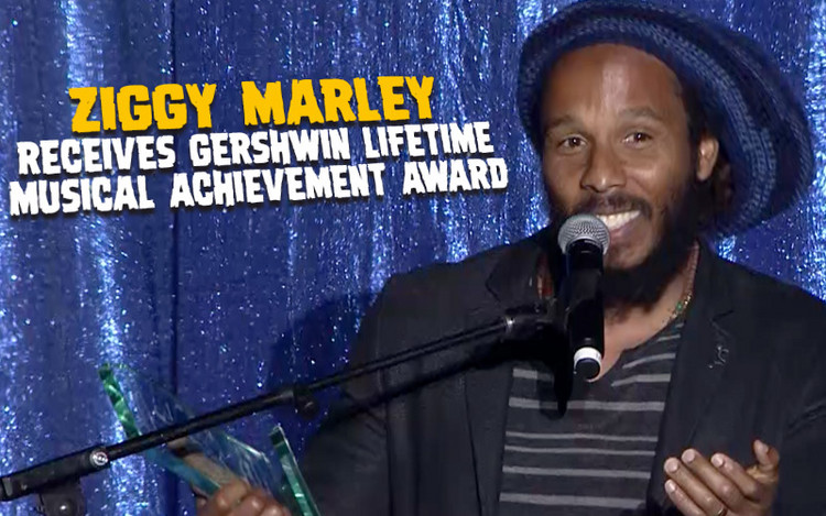 Ziggy Marley Receives Gershwin Lifetime Musical Achievement Award 2017