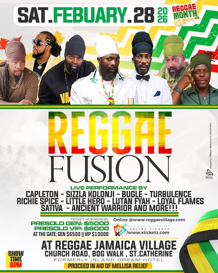 Reggae Fusion 2026