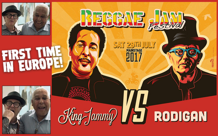 David Rodigan vs. King Jammy's  @ Reggae Jam 2017