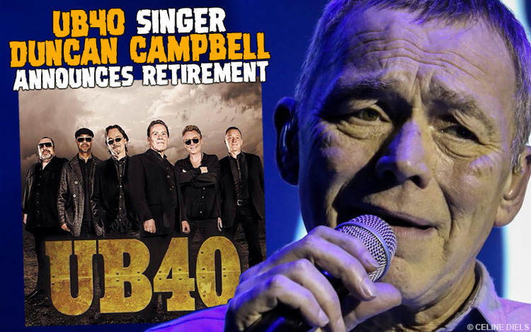 UB40 Singer Duncan Campbell Announces Retirement Following Seizure