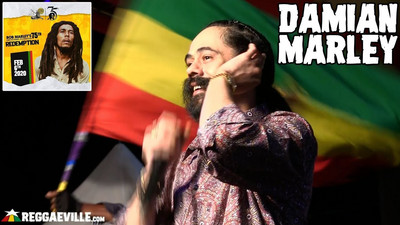 Damian Marley @ Bob Marley 75th Earthstrong Celebration in Kingston, Jamaica