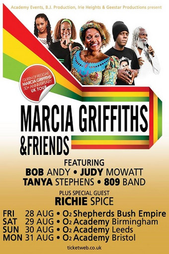 Marcia Griffiths 8/30/2015
