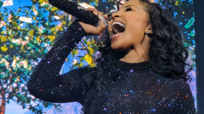 Shenseea in New York @ Aidonia's 20th Anniversary