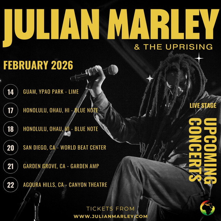 Julian Marley & The Uprising | February 2026
