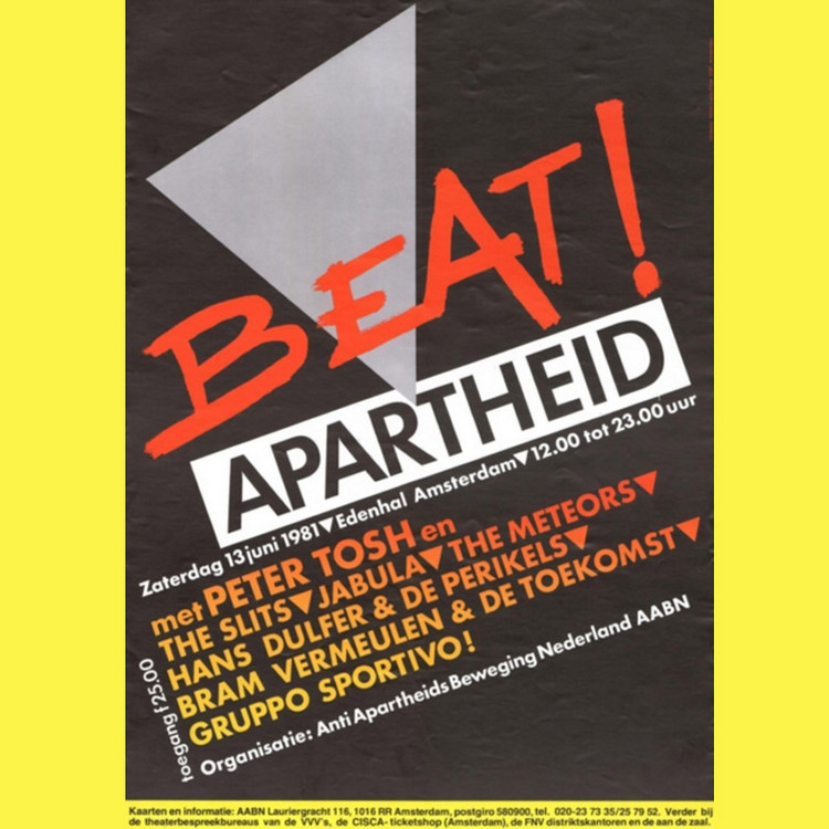 Peter Tosh - Equal Rights @ Anti Apartheid Festival Amsterdam 1981
