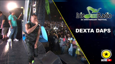 Dexta Daps @ Irie Jam Radio Anniversary Festival 2015 (Onstage TV)