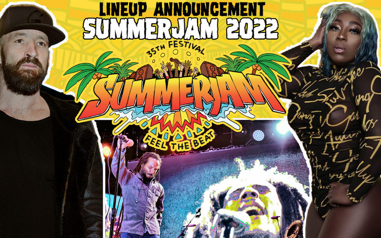SummerJam 2022 - Lineup Announcement... Ziggy Marley, Shaggy, Sean Paul, Spice