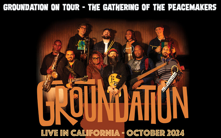 Groundation On Tour in California 2024 - Gathering of the Peacemakers