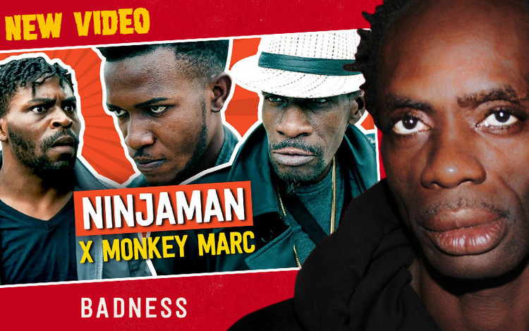 New Video for Ninjaman & Monkey Marc - Badness