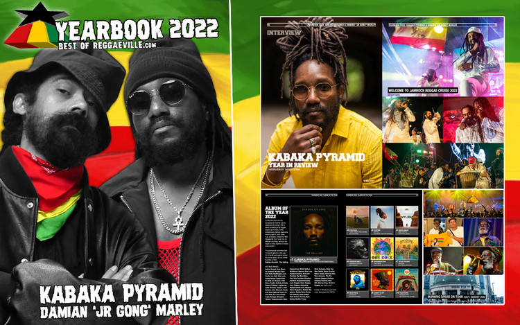 Kabaka Pyramid & Damian 'Jr Gong' Marley @ Reggaeville Yearbook 2022