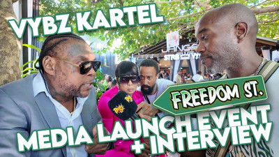 Vybz Kartel Interview @ Freedom Street Media Launch by Seani B