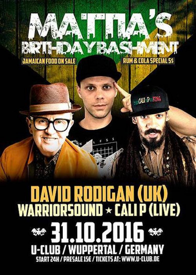 Mattia's Birthday Bashment 2016