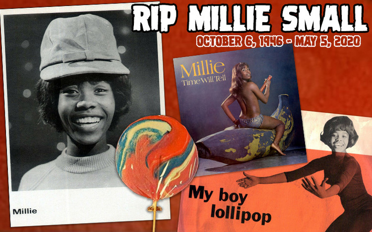 RIP Millie Small - My Boy Lollipop Singer Dies Aged 73