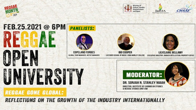 Reggae Open University - Reggae Gone Global 2021 (Live Stream)