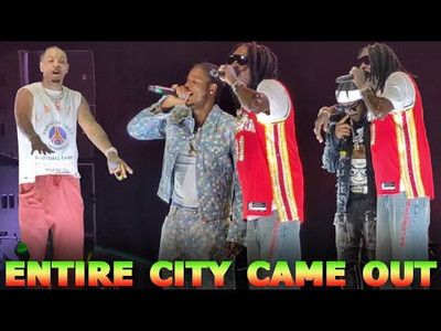 Vybz Kartel with Masicka, 21 Savage & Blak Ryno In Atlanta
