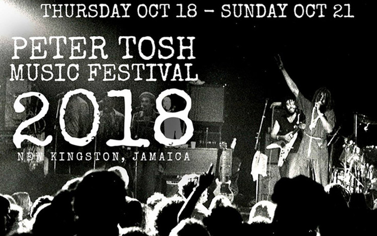 Peter Tosh Music Festival 2018 - Schedule of Events