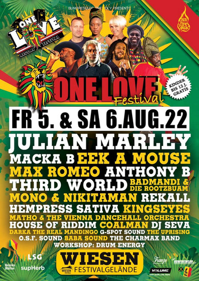 One Love Reggae Festival - Austria 2022